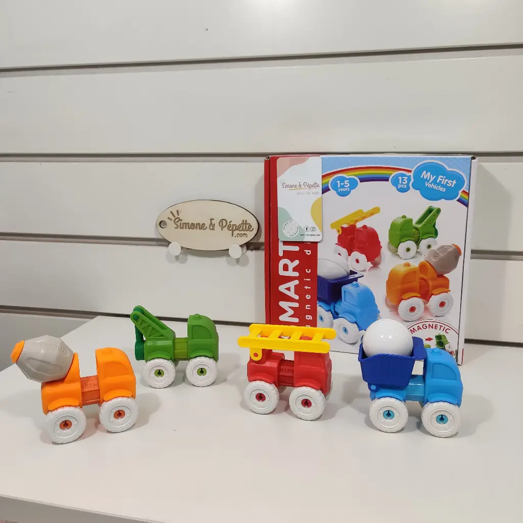 Jeu magnétique - Smartmax - My First Vehicles