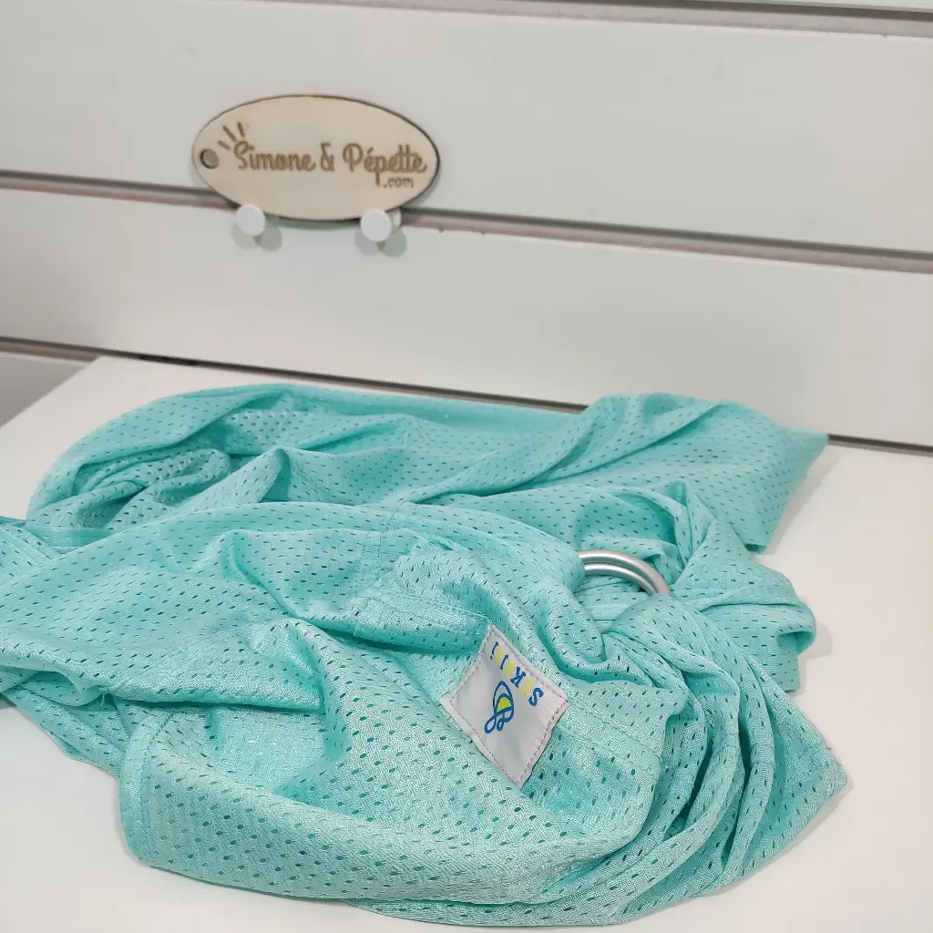 Porte bébé sliing - Sukkiri - menthe