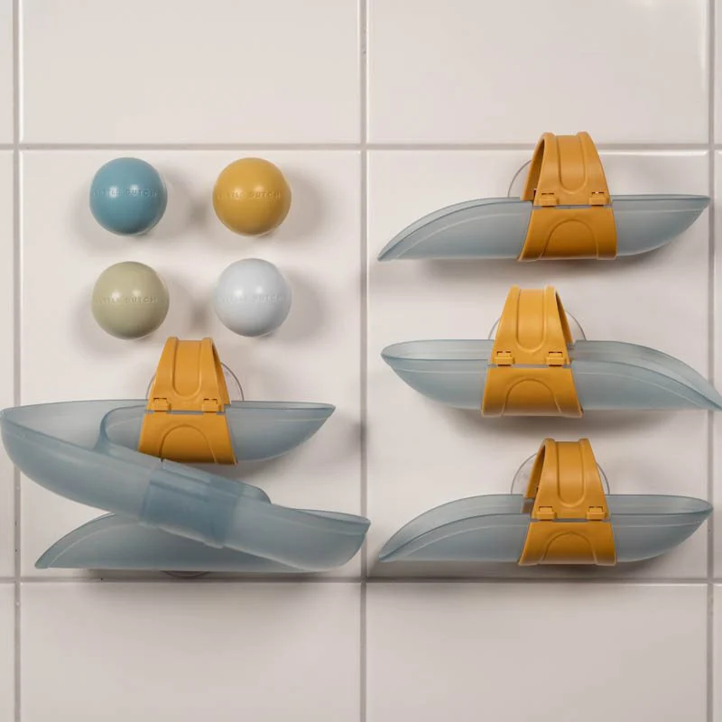 Toboggan de bain avec des balles - Little dutch - Bleu 