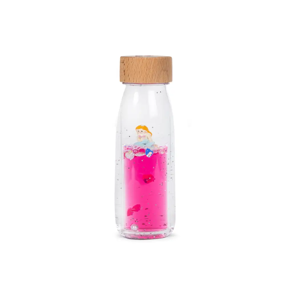 Bouteille sensorielle - Petit Boum - "Float"  Move Sea Sparkle