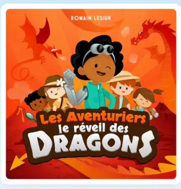 Livre audio - Lunii - Le Réveil des dragons 5+