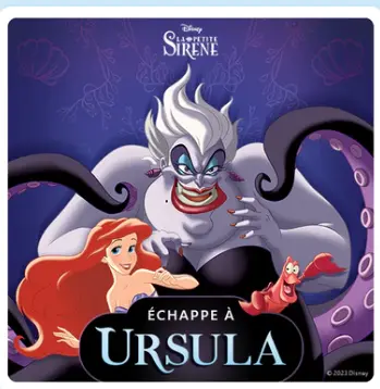 Livre audio - Lunii - Défi vilain : échappe à Ursula ! 5+