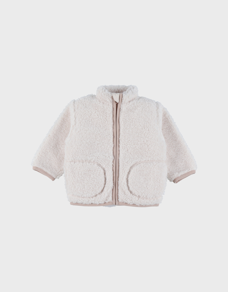 Veste - noukie's - Sherpa écru ( beige ) 4 ans   