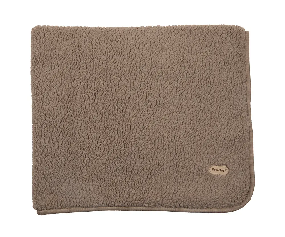  Couverture - Pericles - Chocolat 75x100cm  