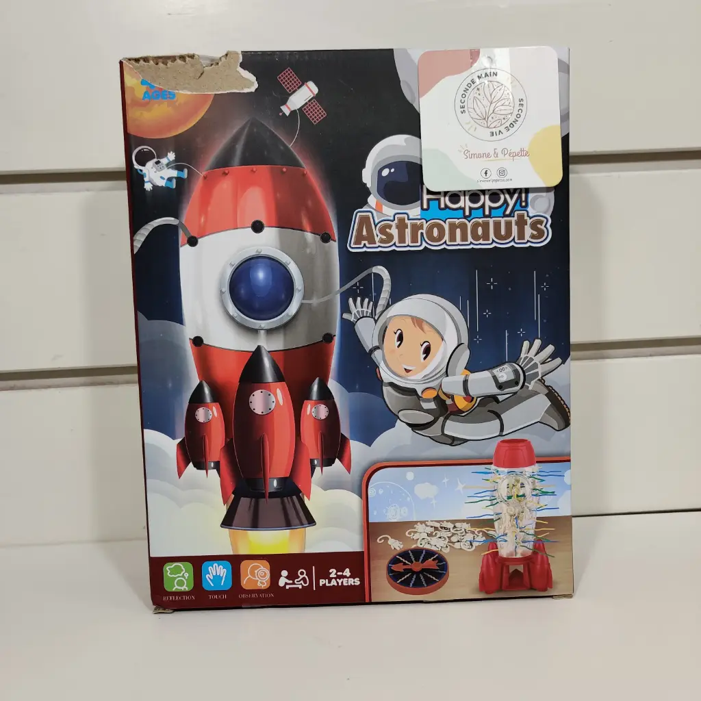 Happy astronauts 