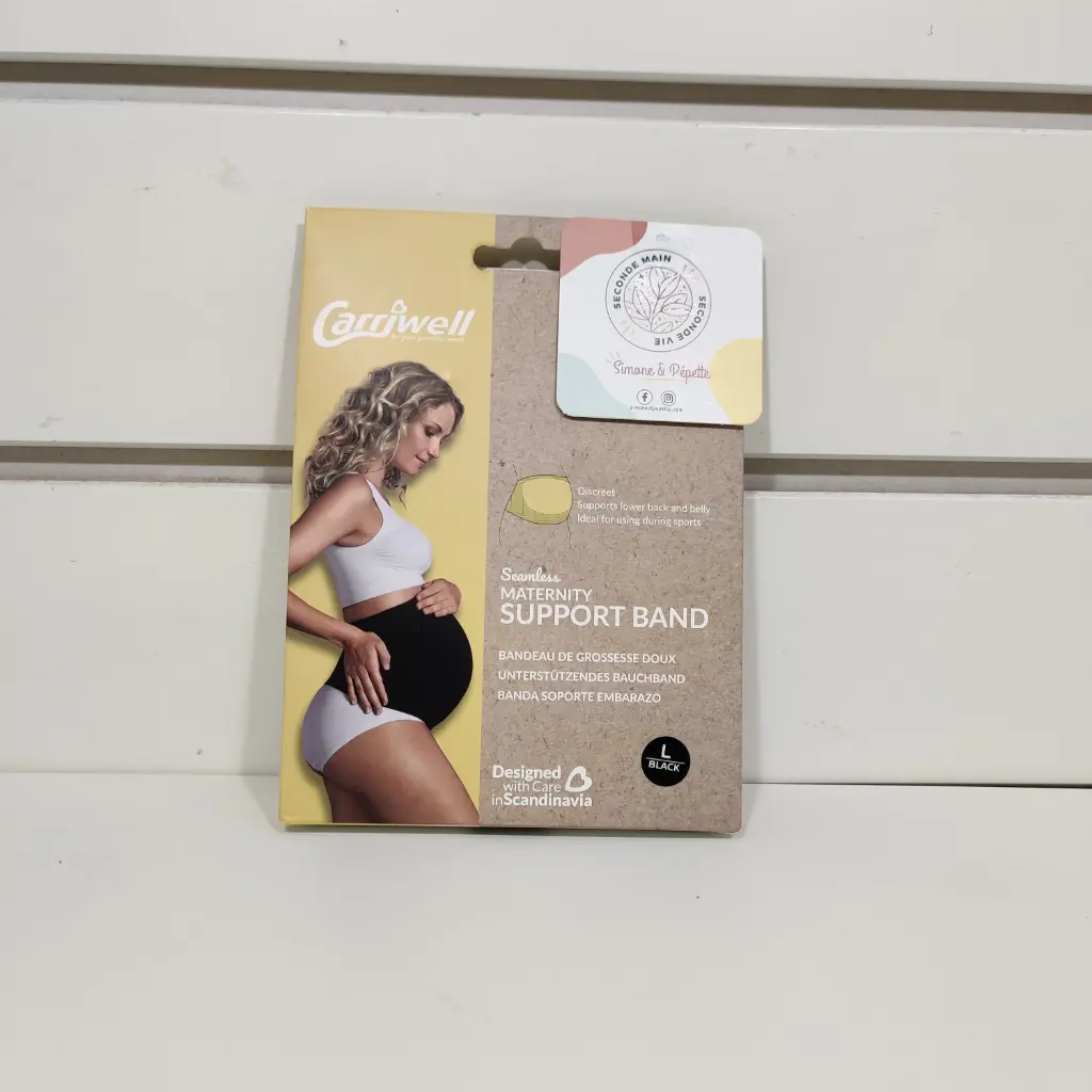 Bandeau de grossesse - Carriwell - Noir L