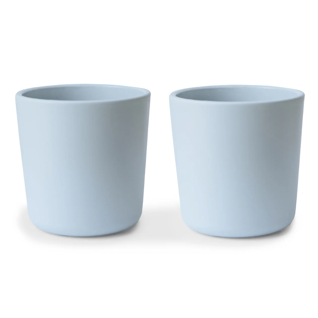Lot de deux gobelets - Mushie - Bleu 