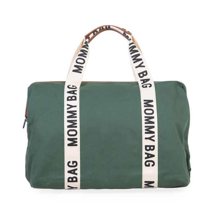 Sac à langer - Childhome - Mommy Bag Signature Toile Vert (copie)