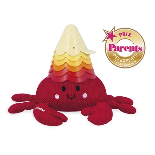 Jouet de bain - Janod - Bernard et sa coquille