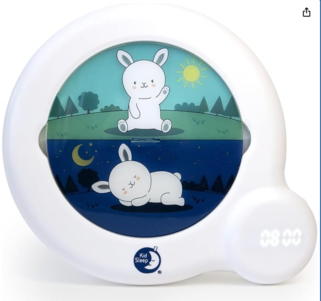 Veilleuse éducative - Pabobo - Lapin jour/nuit 