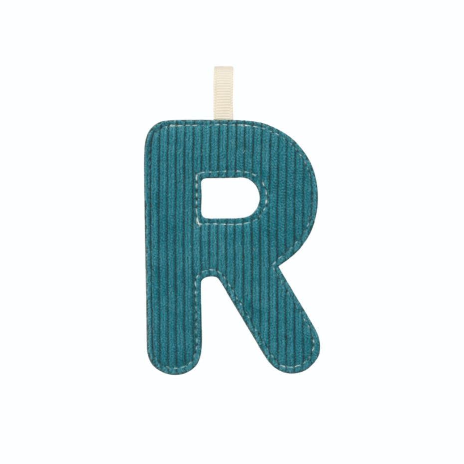 Lettre en tissu - Lilliputiens - R