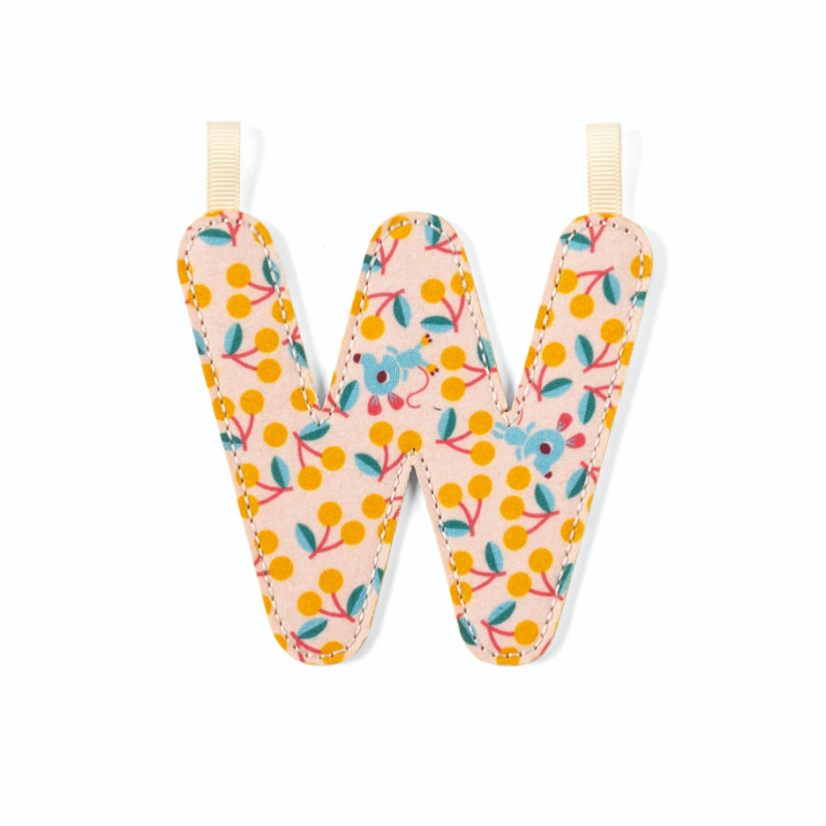 Lettre en tissu - Lilliputiens - W 