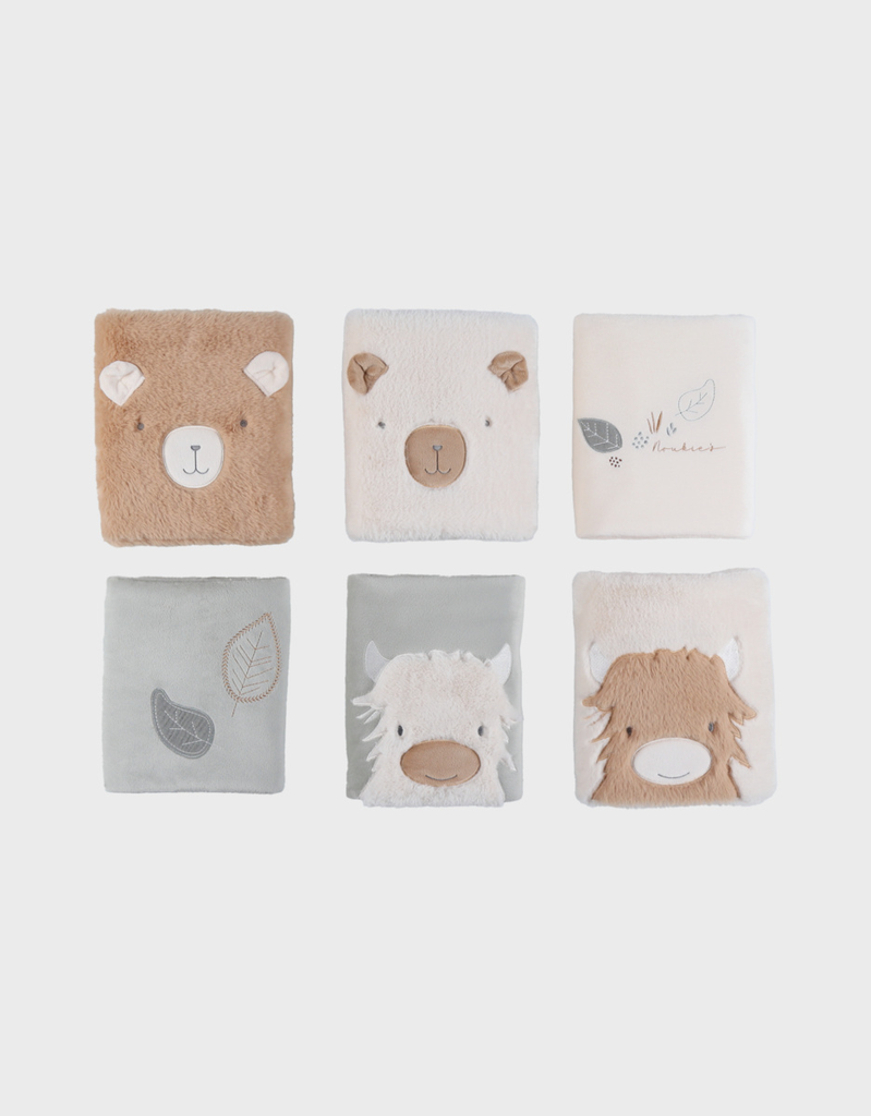 Lot de 6 protèges barreaux pour Lit/parc - Noukie's - Fluffy, Lily et Orso 