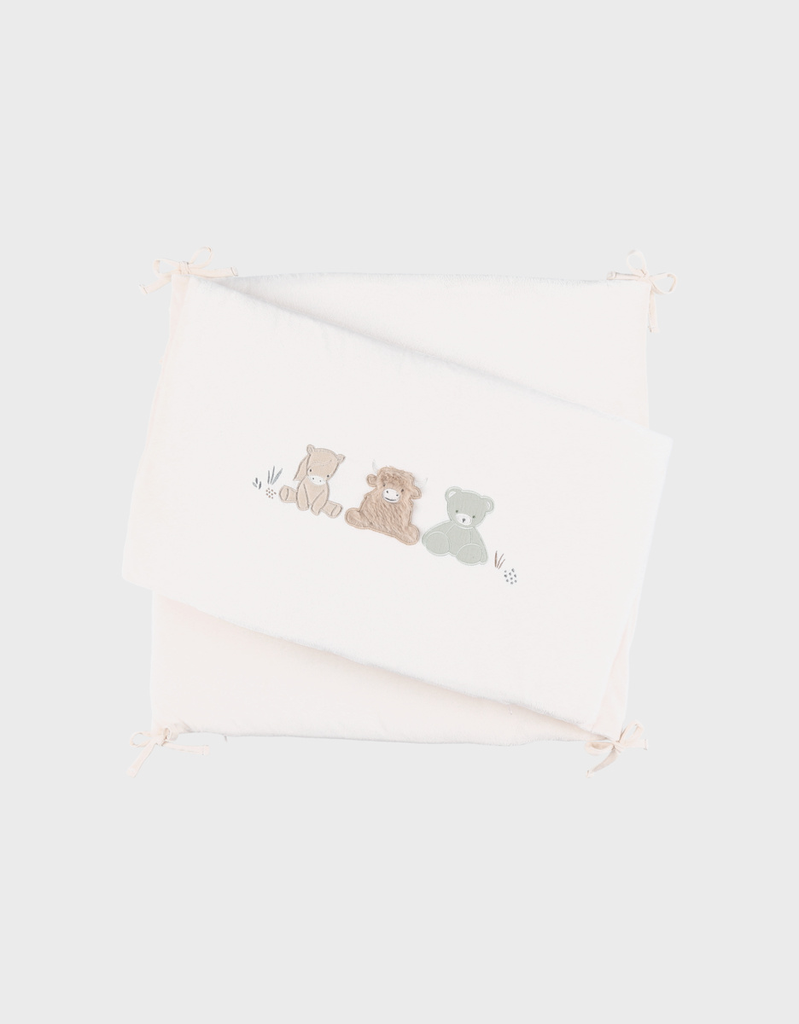 Tour de lit - noukie's - Beige brodé 