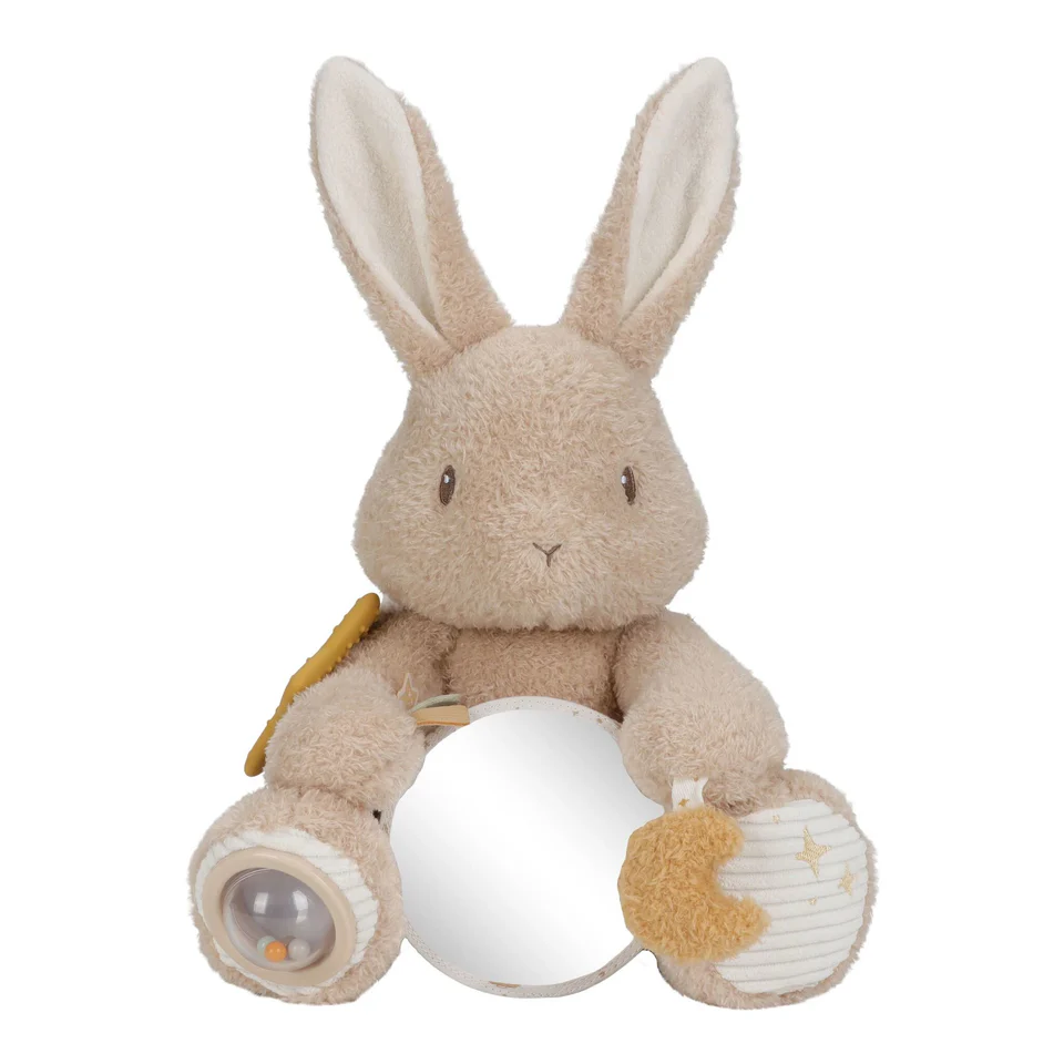 Peluche d'activités - Little Dutch - Bébé lapin 