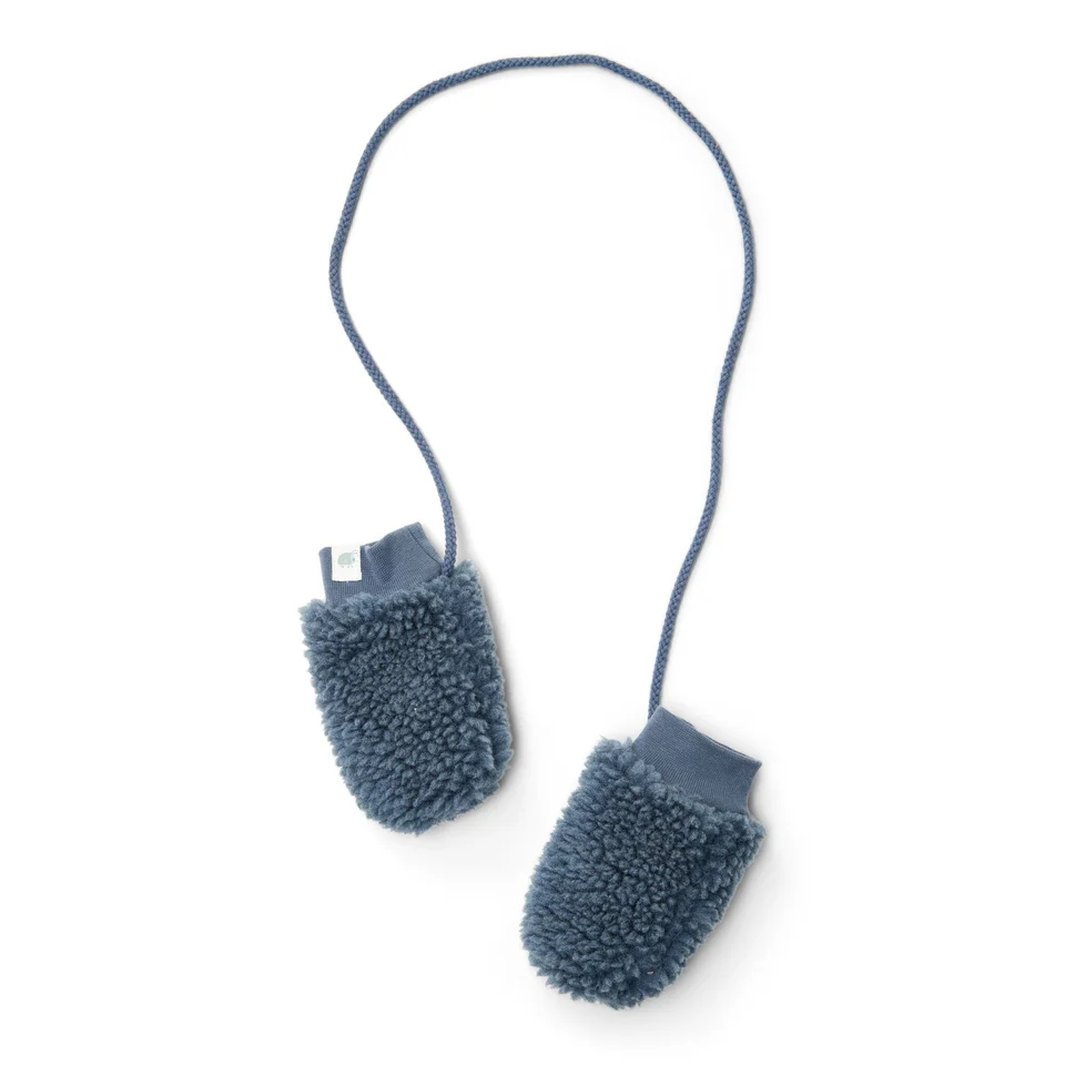 Moufles teddy - Little dutch - Bleu 3/9 mois 