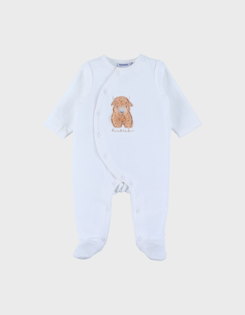 [5414220230607] Pyjama en velours - noukie's - Fluffy 6 mois 