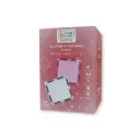 Glitter Tiles Pack Transparent/Rose - Cleverclixx - 16 Pièces 