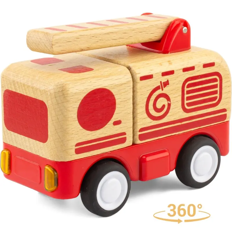 Véhicule sonore et lumineux - RouTouDou - Mini camion pompier 