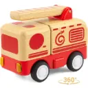 Véhicule sonore et lumineux - RouTouDou - Mini camion pompier 