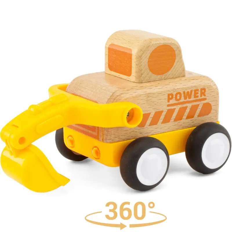 Véhicule sonore et lumineux - RouTouDou - Mini pelleteuse