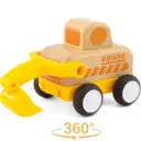 Véhicule sonore et lumineux - RouTouDou - Mini pelleteuse