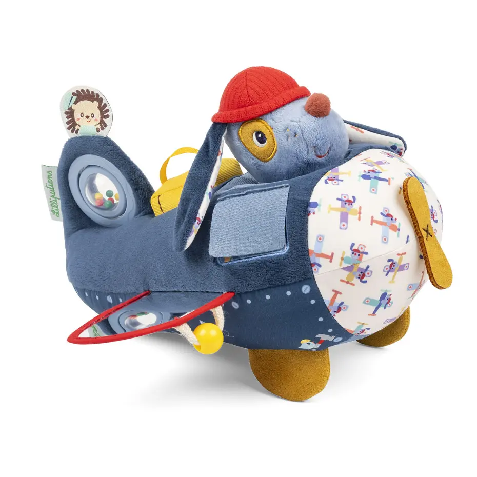 Jouet d'activités - Lilliputiens - Avion - Jules le chien 