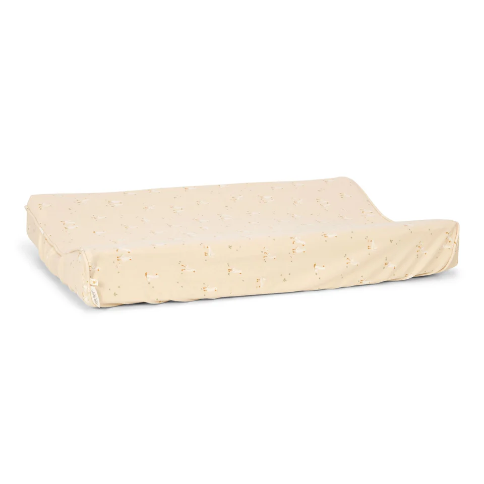 Housse pour matelas à langer - Little Dutch - Beige Newborn Naturals Little Goose