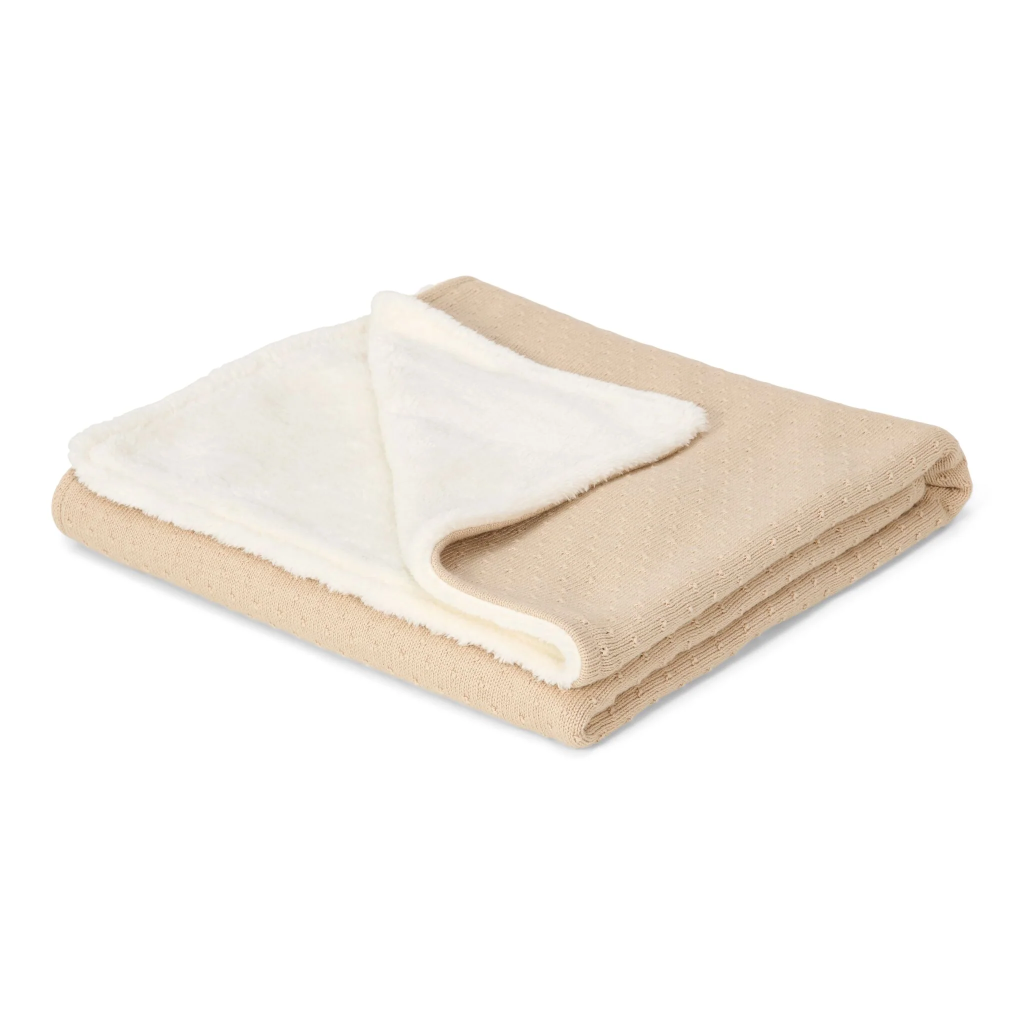 Couverture - Little dutch - Polaire Beige Essentials