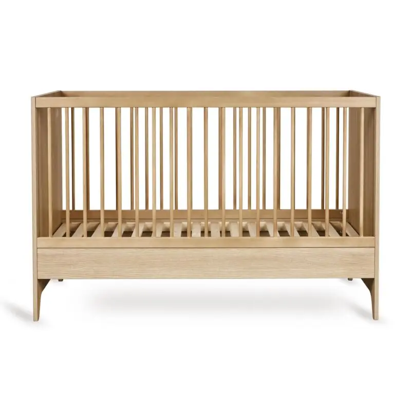 Lit bébé - Quax - Tsugi lit évolutif - 70 x 140 - Honey Ash 