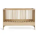 Lit bébé - Quax - Tsugi lit évolutif - 70 x 140 - Honey Ash 