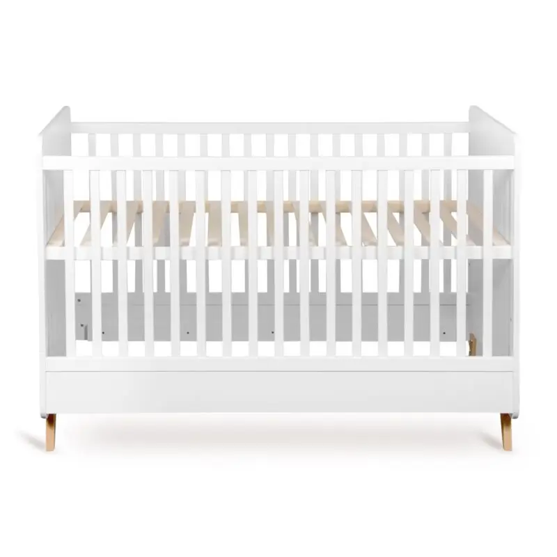 Lit bébé - Quax -  Loft évolutif - 70 x 140 - Blanc 