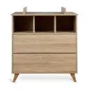 Extension commode bébé - Quax - Loft Commode - Honey Ash 
