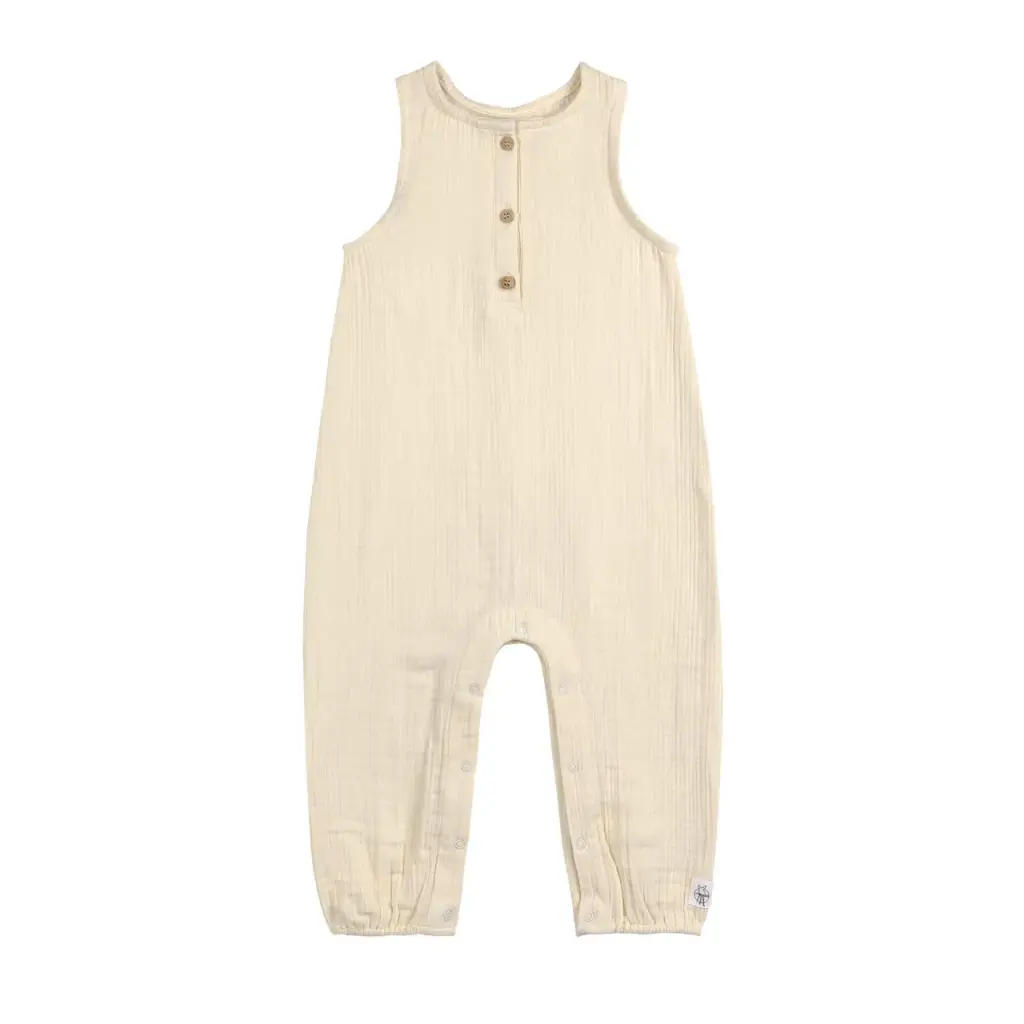 Combinaison en mousseline - Lassig - 13/24 mois - Coton bio, Vanille