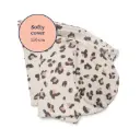 Housse de coussin d'allaitement - Doomoo - CRÈME LÉOPARD