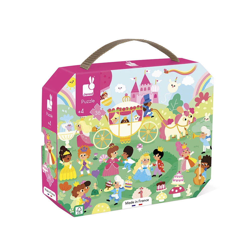 Puzzle - Janod - Les princesses