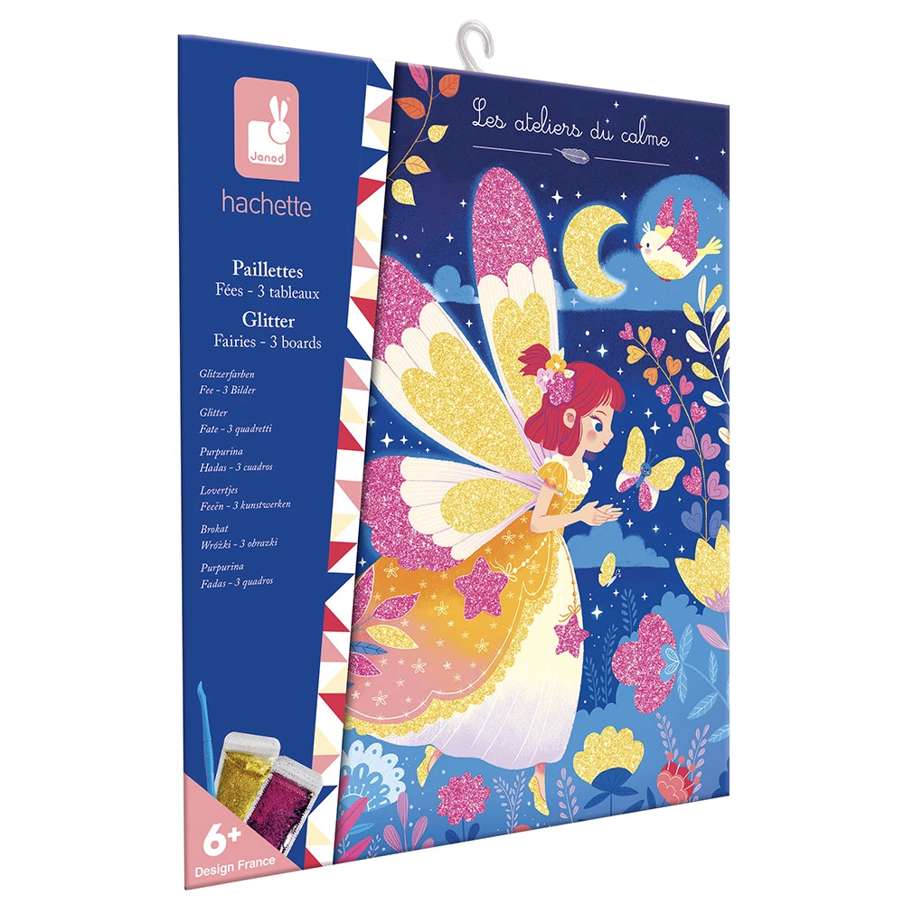 Kit créatif - Paillettes à coller - Fées