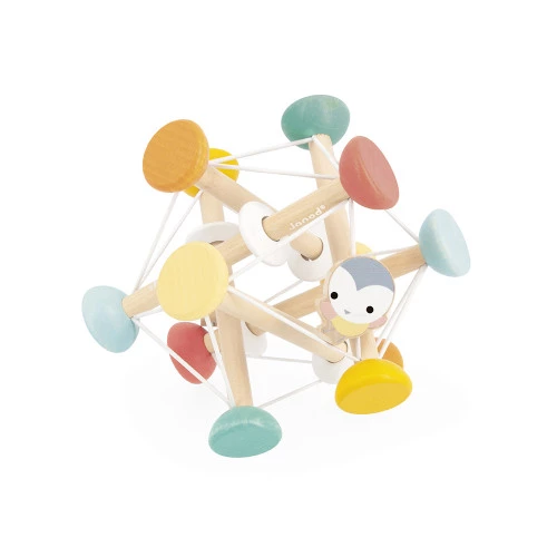 Balle Sensorielle - Janod - Bois Pure