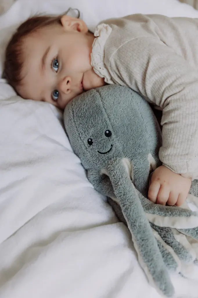 Peluche d'aide à l'endormissement - Flow - Olly grey (Rechargeable Heartbeat Comforter)