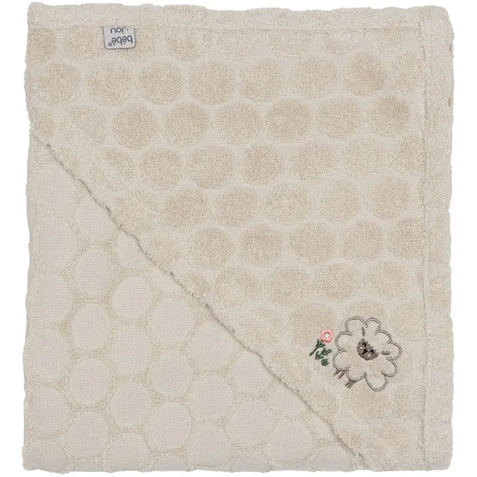 Cape de bain - Bébéjou - tiny sheep