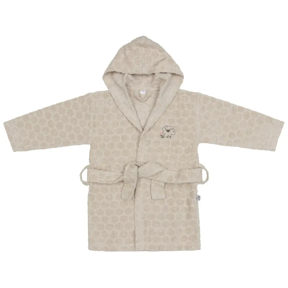 peignoir de bain - bébéjou tiny sheep