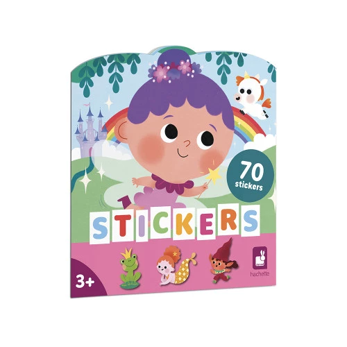 Cahier de stickers - Janod -Pays magique