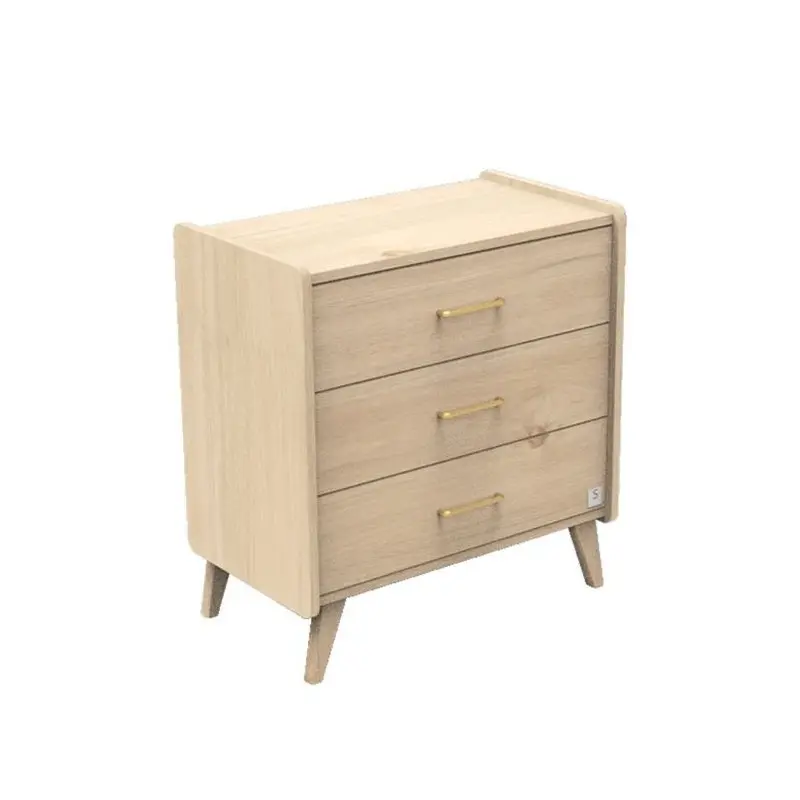 Commode bébé - Sauthon - Arty 3 tiroirs- Bois