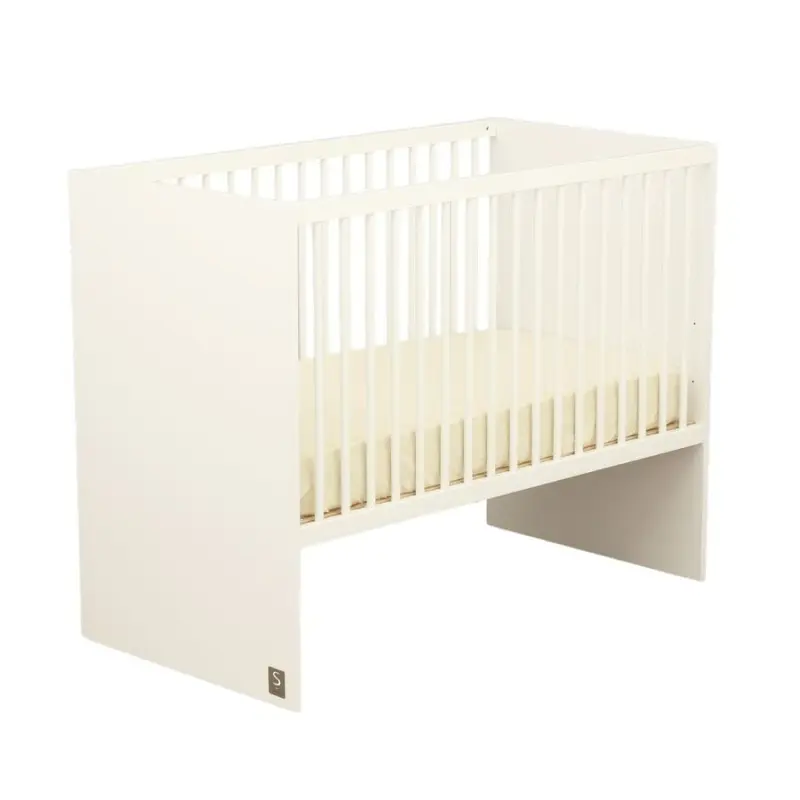 Lit Bébé - Sauthon - Paloma  - 60 x 120 - Blanc