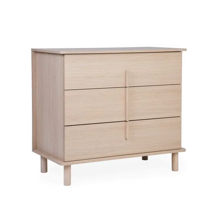 Commode 3Tiroirs  - Childhome -  Nordica - Naturel