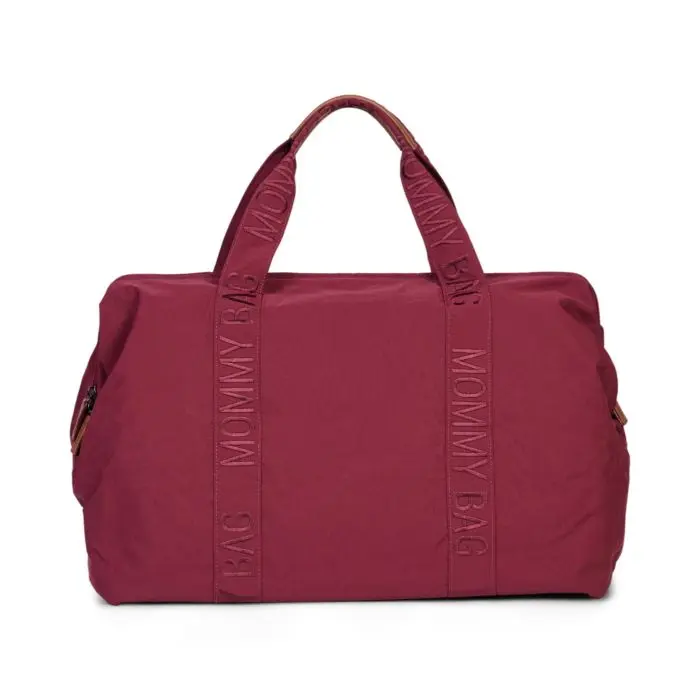 Sac à langer - Childhome - Mommy Bag Signature Urban Bordeaux
