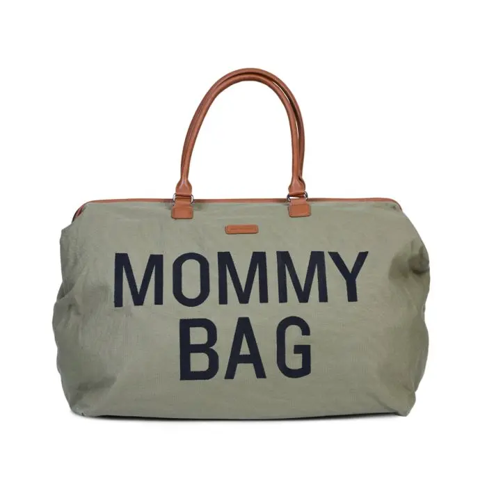 Sac à langer - Childhome - Mommy Bag Toile Kaki