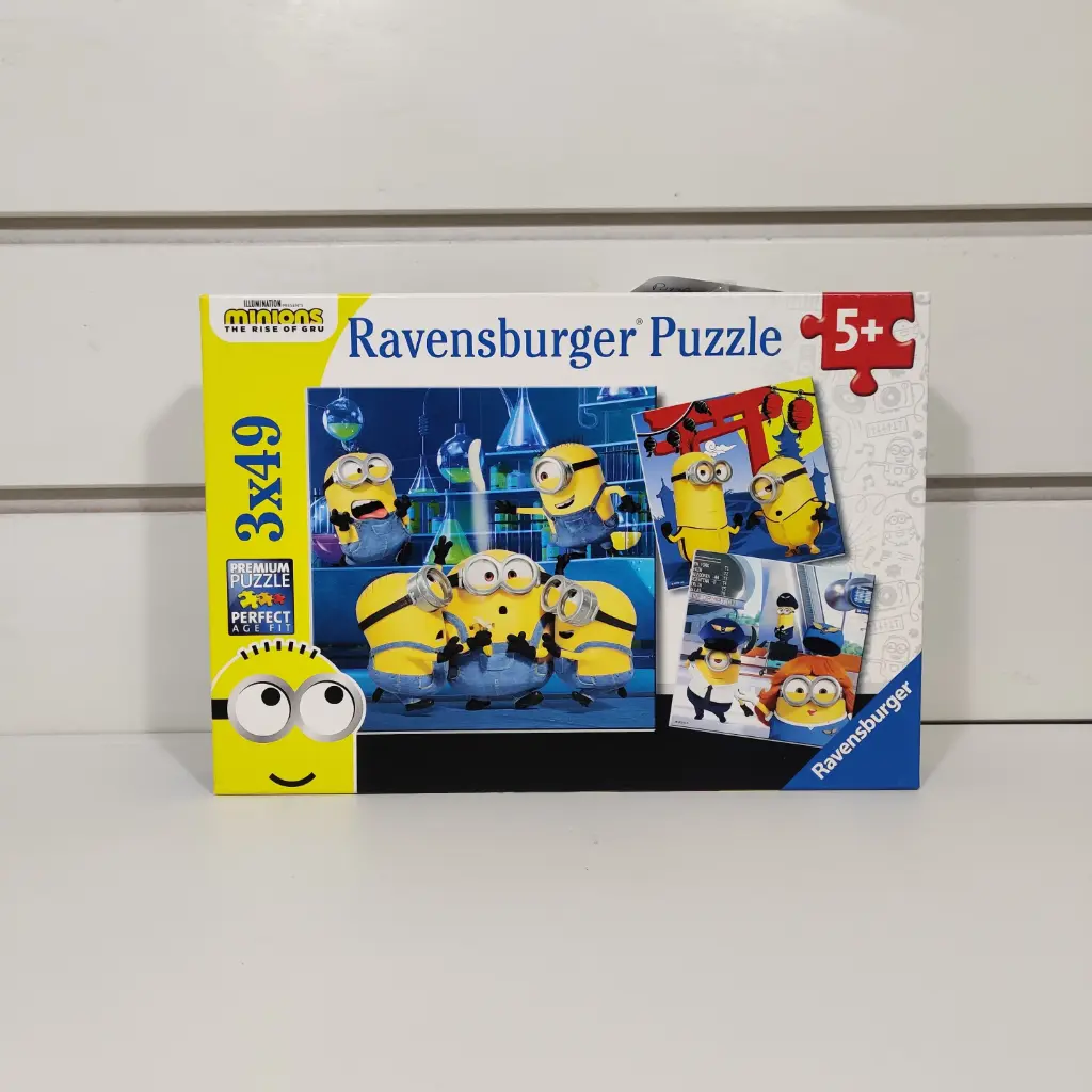 Puzzle - Ravensburger- Minions 3X49Pièces