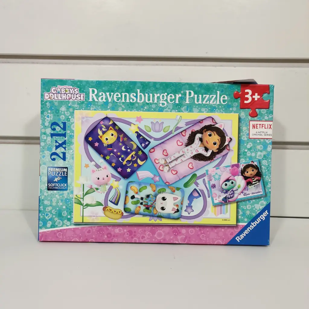 Puzzle - Ravensburger- Gabby's Chat 2X12Pièces