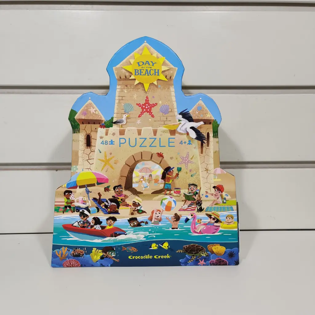 Puzzle - Crocodile Creek- Day At The Beach 48Pièces